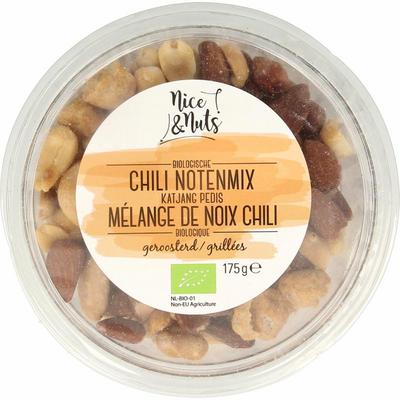 Nice & Nuts Chili notenmix met katjang pedis geroosterd bio