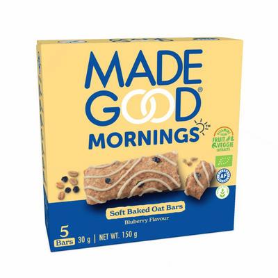 Madegood Soft-baked haverrepen met bosbessensmaak