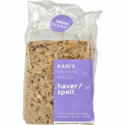 Kari's Crackers Knekkebrod haver/spelt bio