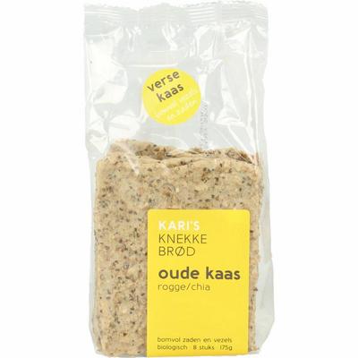 Kari's Crackers Knekkebrod oude kaas bio