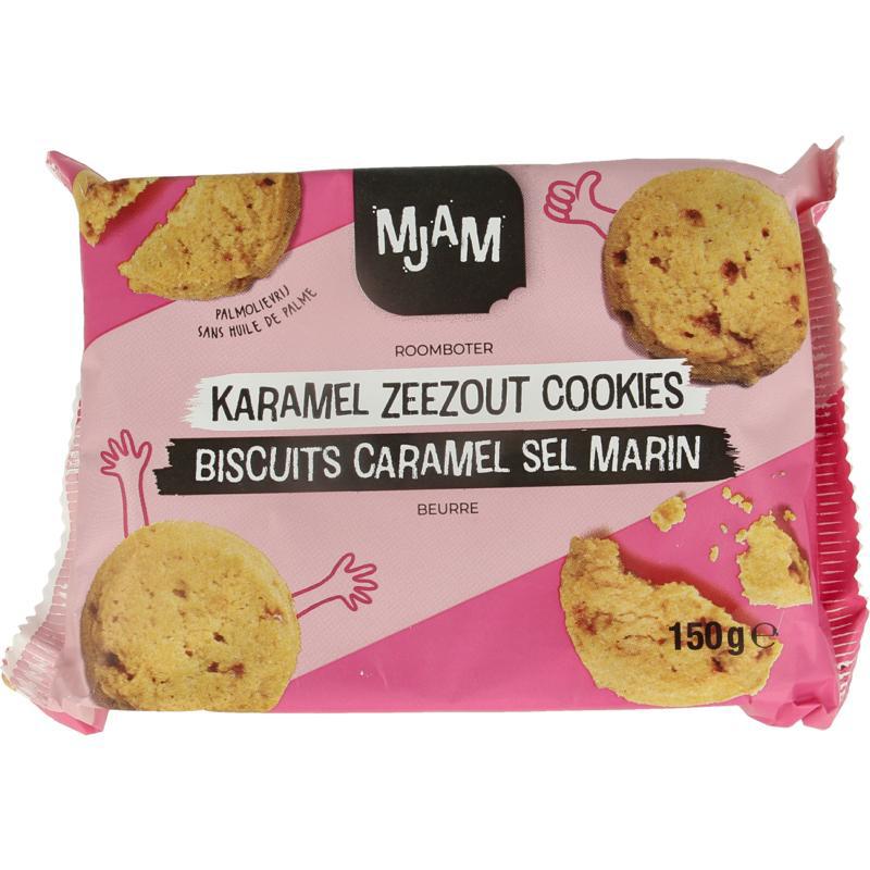 Cookies karamel zeezout bio