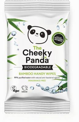 THE CHEEKY PANDA Bamboe bio-afbreekbare vochtige doekjes