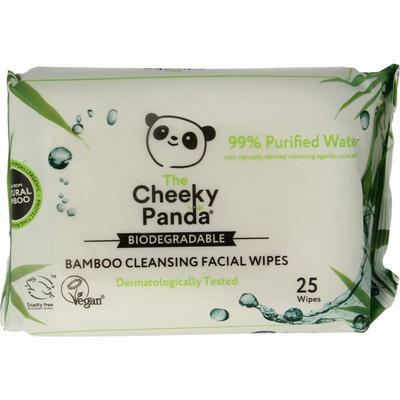 THE CHEEKY PANDA Bamboe gezichtsreinigingsdoekjes parfumvrij