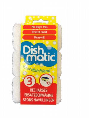 Dishmatic Navulspons krasvrij