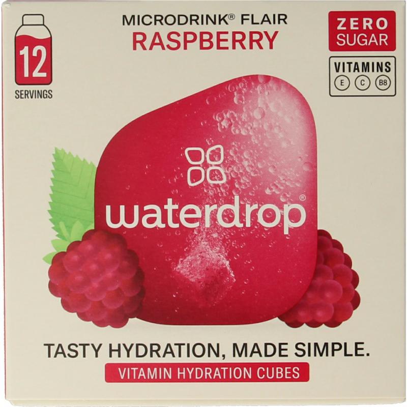 Microdrink flair raspberry bruistabletten