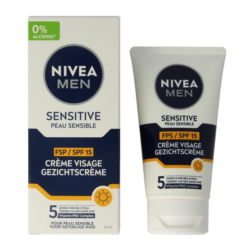 Men sensitive moistuizer SPF15