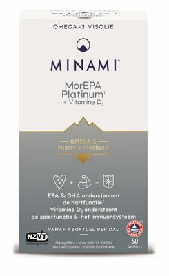 Minami MorEPA platinum + vitamine D3