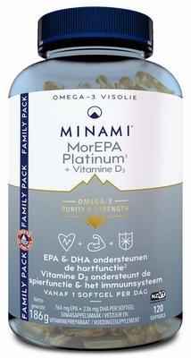 Minami MorEPA platinum + vitamine D3