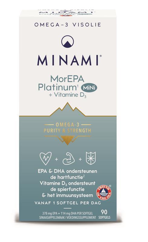 MorEPA platinum mini + vitamine D3