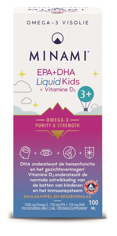 EPA+DHA liquid kids + vitamine D3