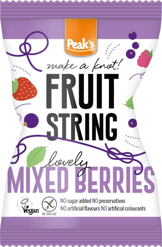 Fruit string mixed berries glutenvrij
