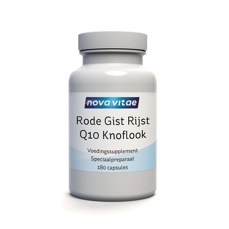 Rode gist rijst + Q10 + knoflook