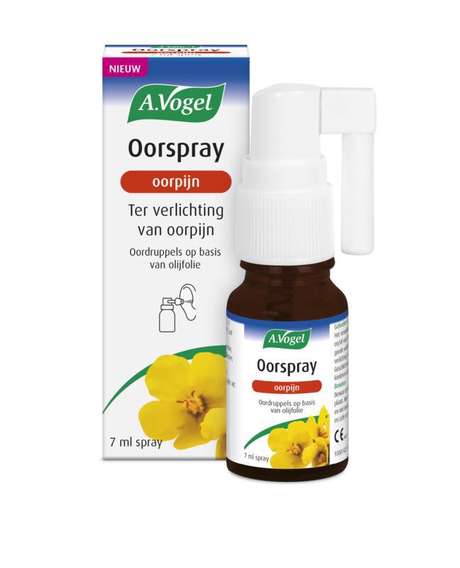 Oorspray oorpijn