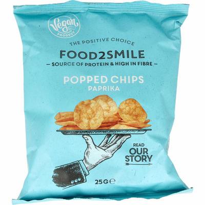 Food2Smile Popped chips paprika
