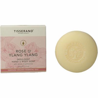 Tisserand Zeep roos & ylang ylang