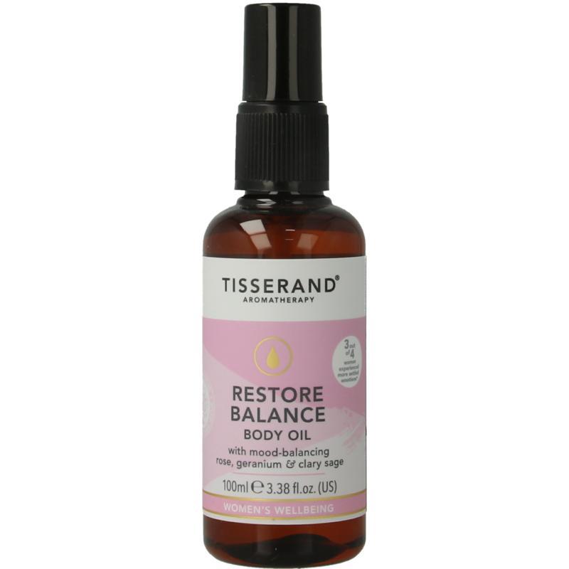 Restore balance massage & body oil