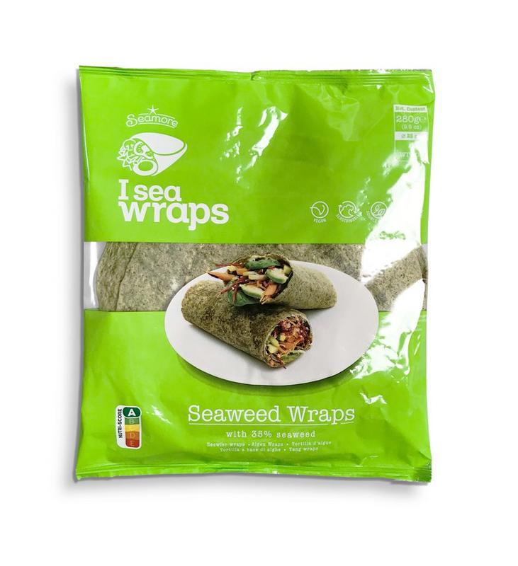 Zeewier wrap