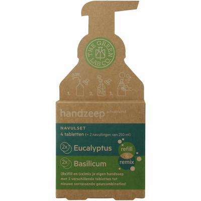 The Green Lab Co Handzeep navulset eucalyptus & basilicum