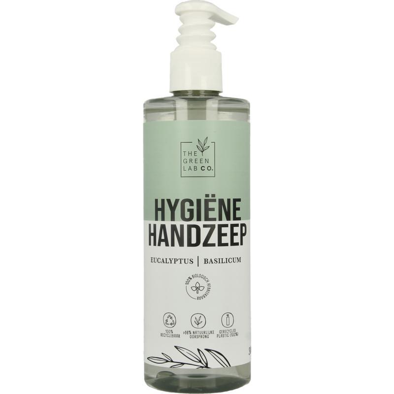 Handzeep vloeibaar eucalyptus & basilicum met pomp