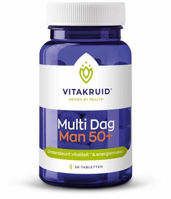 Vitakruid Vitakruid Multi Dag Man 50+ 100% Vegan