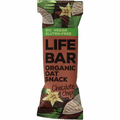 Lifefood Lifebar oatsnack chocolate chip bio