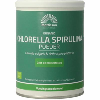 Mattisson Organic chlorella spirulina
