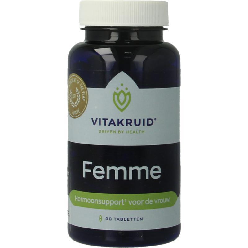 Vitakruid Femme Hormoonsupport oa Maca & Saffraan