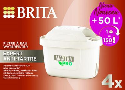 Brita Waterfilterpatroon maxtra pro kalk expert 4 pack