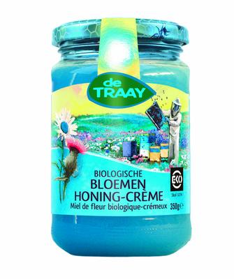 Traay Bloemen honing creme bio