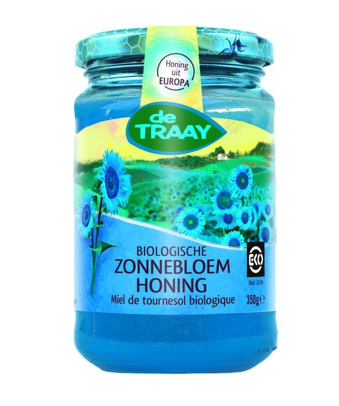 Zonnebloem honing creme bio