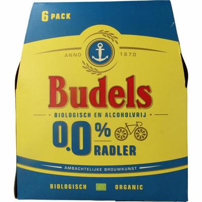 BUDELS Radler 0.0 6-pack