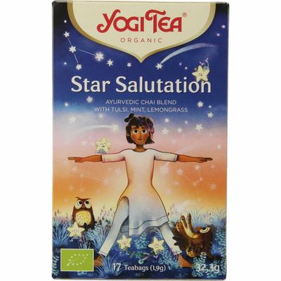 Yogi Tea Star salutation bio