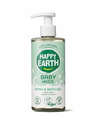Happy Earth Was & badgel zeepvrij baby & kids