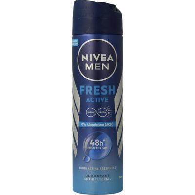 Nivea Men deodorant spray fresh active