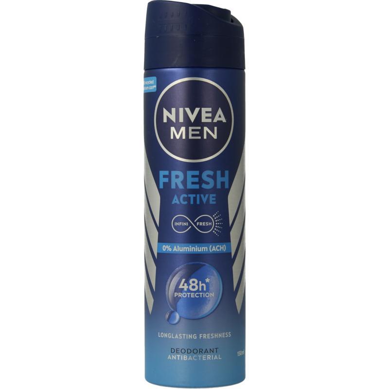 Men deodorant spray fresh active