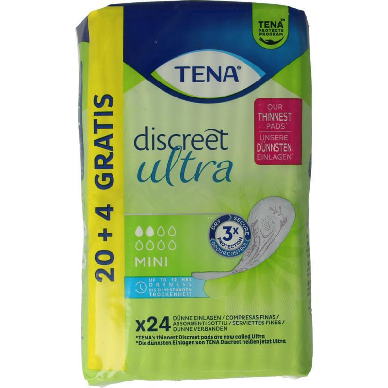 Discreet ultra pads mini