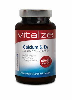 Vitalize Calcium & D3