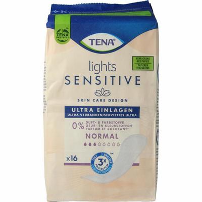 Tena Lights pads sensitive normal