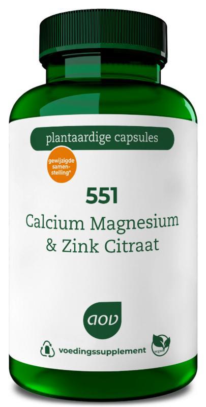 551 Calcium magnesium & zink citraat