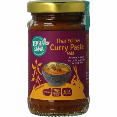 Terrasana Thaise gele curry pasta bio