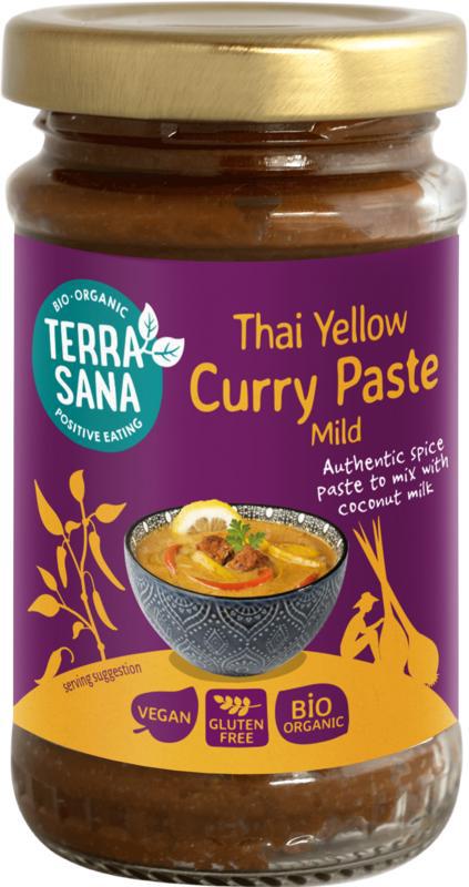 Thaise gele curry pasta bio