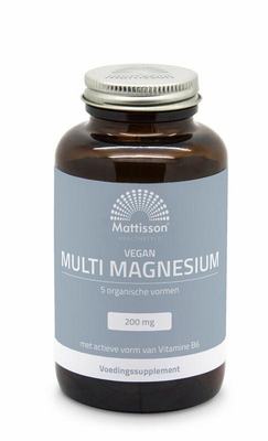 Mattisson Multi magnesium complex 200 mg Vegan Mattisson Multi magnesium complex 200 mg Vegan