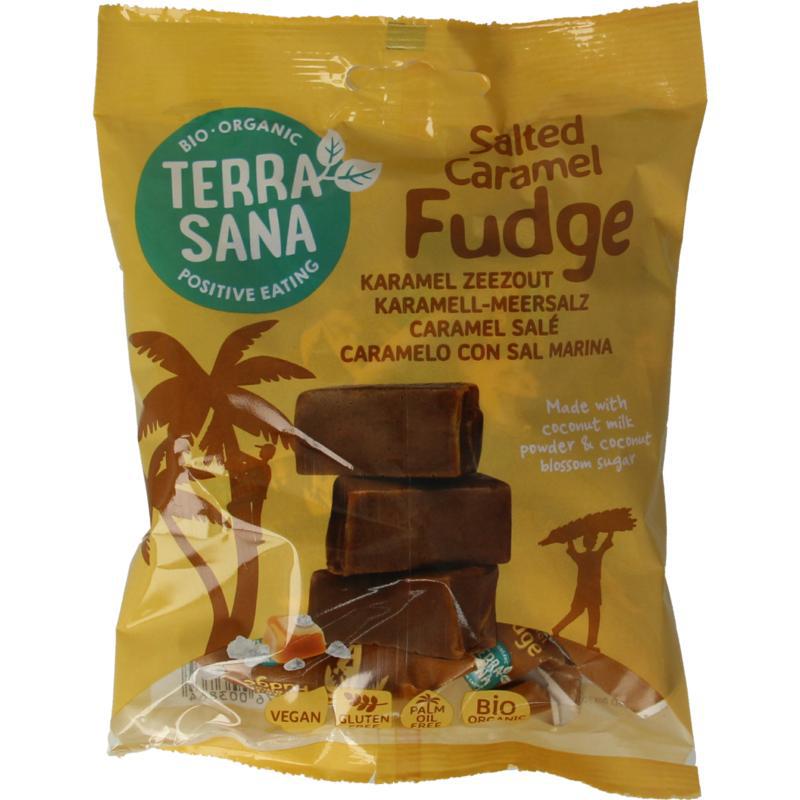 Fudge karamel zeezout bio