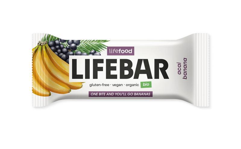 Lifebar acai banana bio raw
