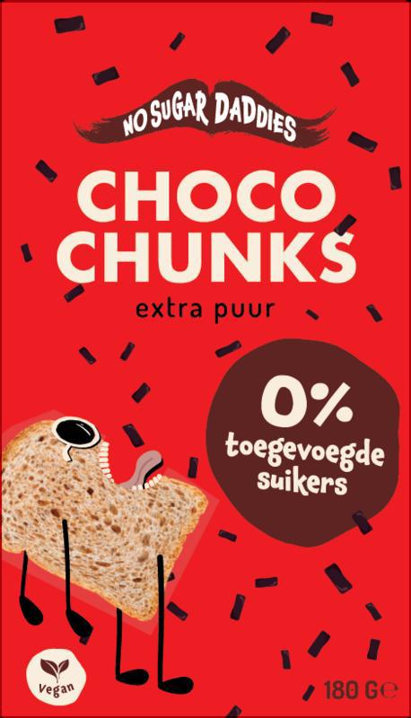 Choco chunks extra puur bio