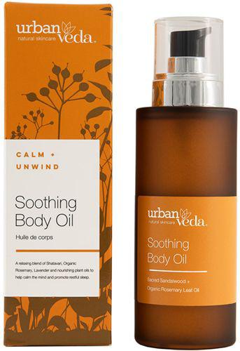 Soothing body oil
