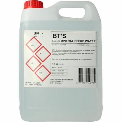 BT's Gedemineraliseerd water