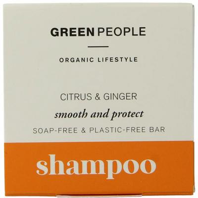 Green People Shampoo bar citrus & ginger