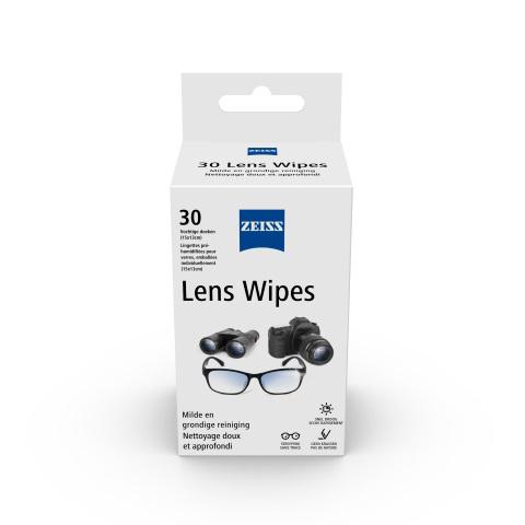 Lens wipes