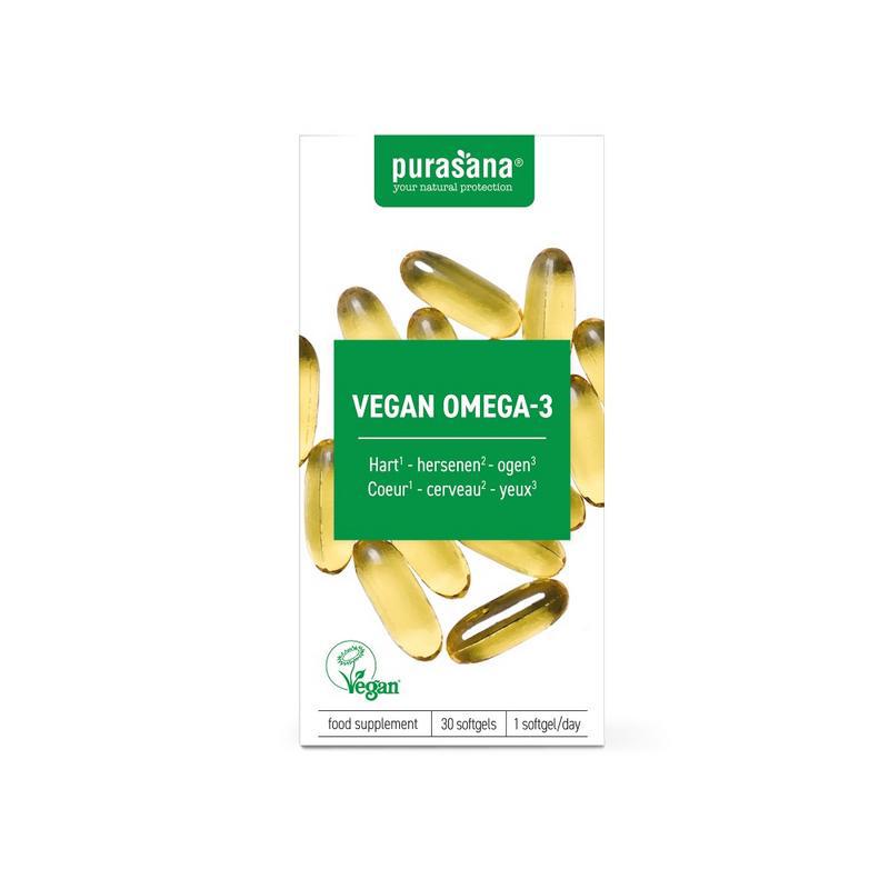 Vegan omega-3 algenolie